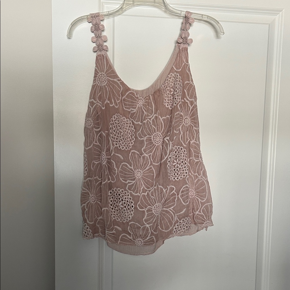 Floral Pink Women's Top